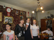 Дети в гостях у ветерана. 2015 г.